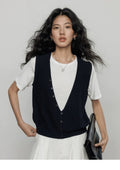 Layered-Look Knit Vest Top_BDHL8363