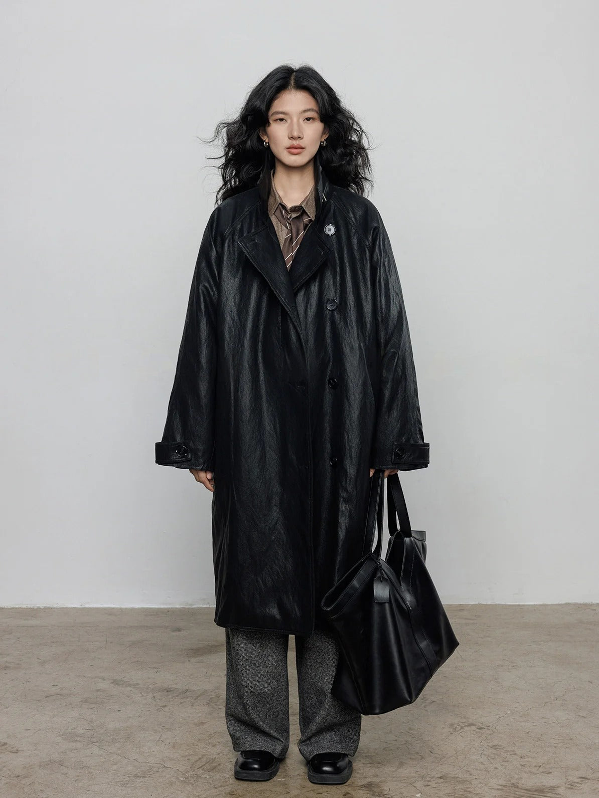 長翻領羽絨外套_BDHL8089