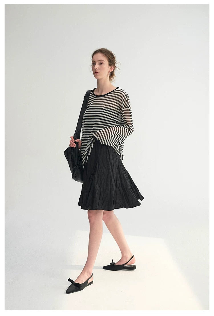 Striped Long-Sleeve Tee_BDHL8387