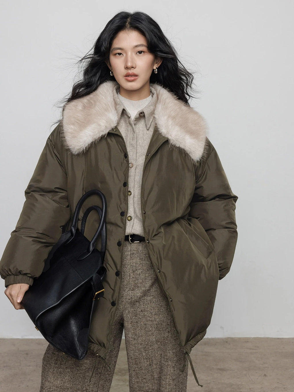 毛領羽絨外套_BDHL8083