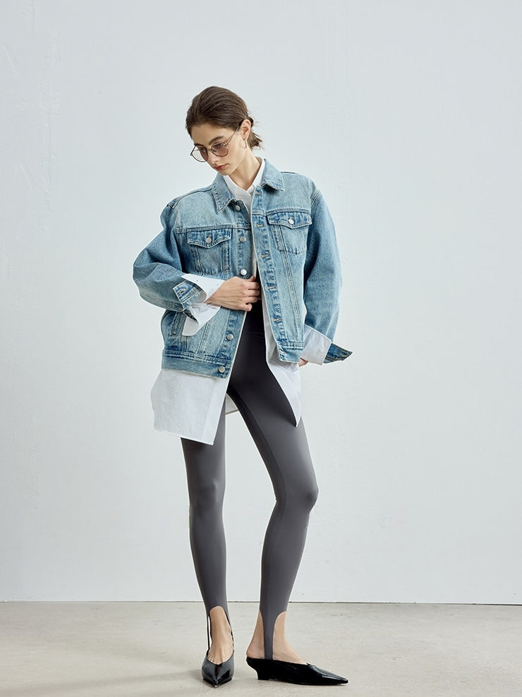 Retro Denim Short Jacket_BDHL8141