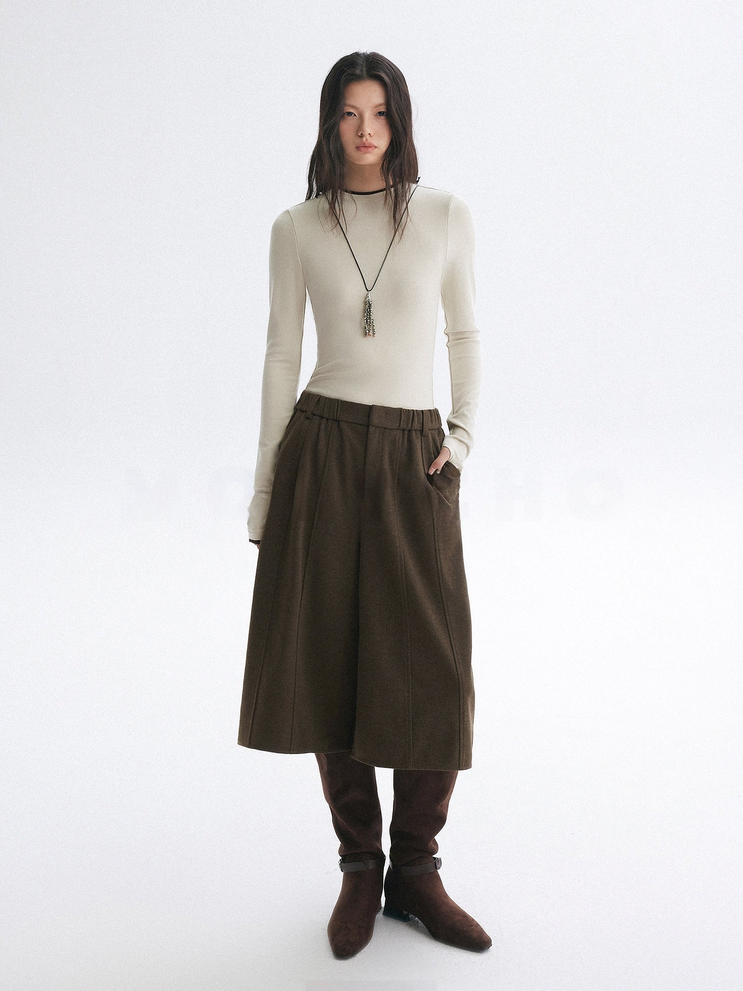 Two-Piece Style Slim Tops_BDHL8145