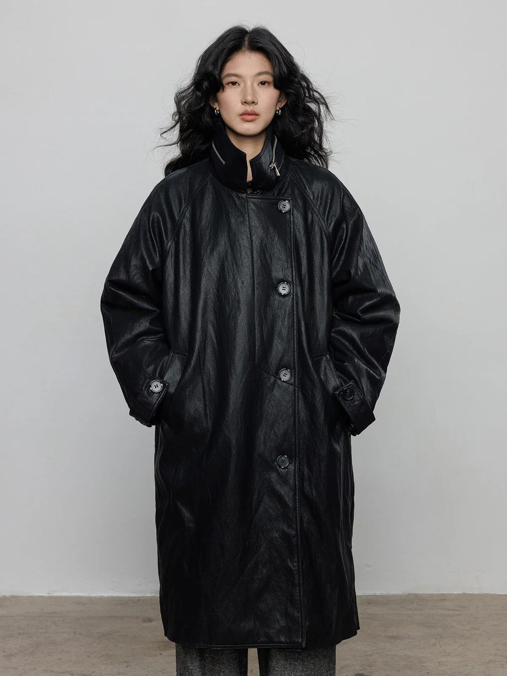 長翻領羽絨外套_BDHL8089