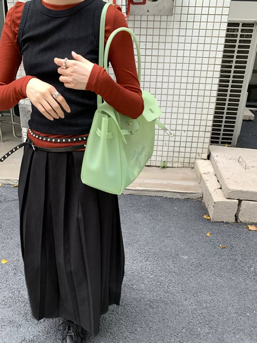 Jelly Turn-Lock Tote Bag_BDHL8250