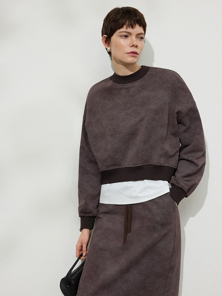 撞色衛衣上衣或半身裙_BDHL8144