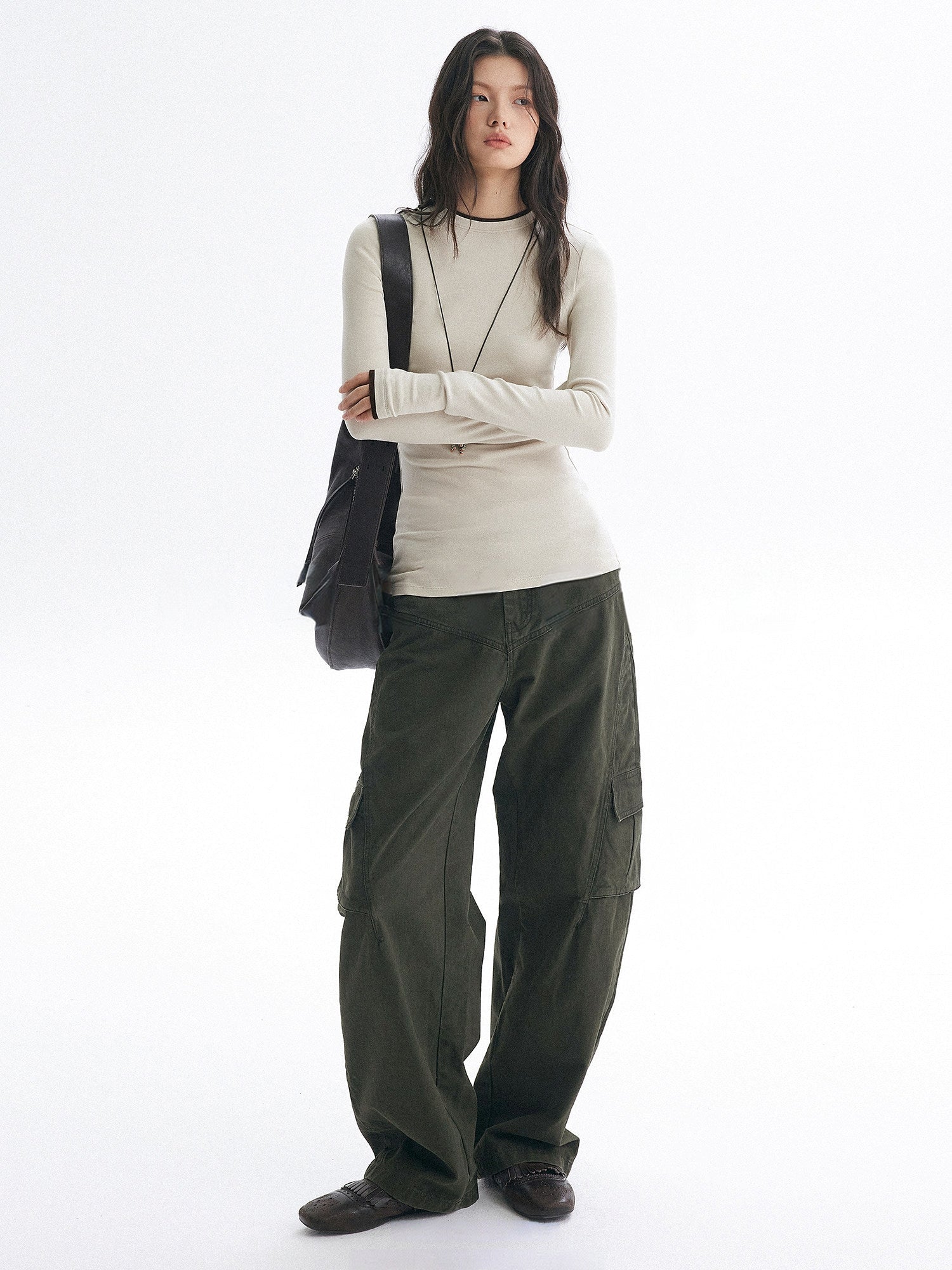 Two-Piece Style Slim Tops_BDHL8145