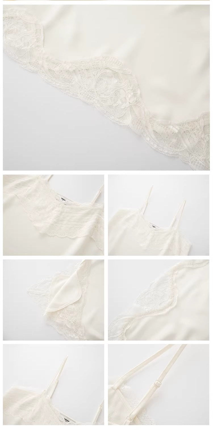Lace-Stitch Layered Camisole Top_BDHL8245
