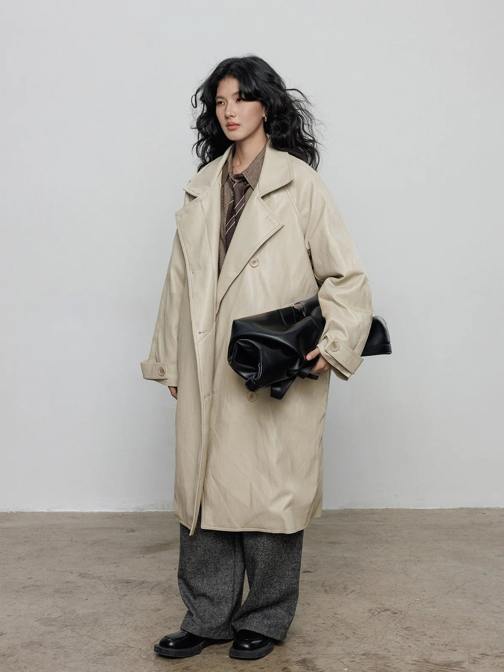 長翻領羽絨外套_BDHL8089