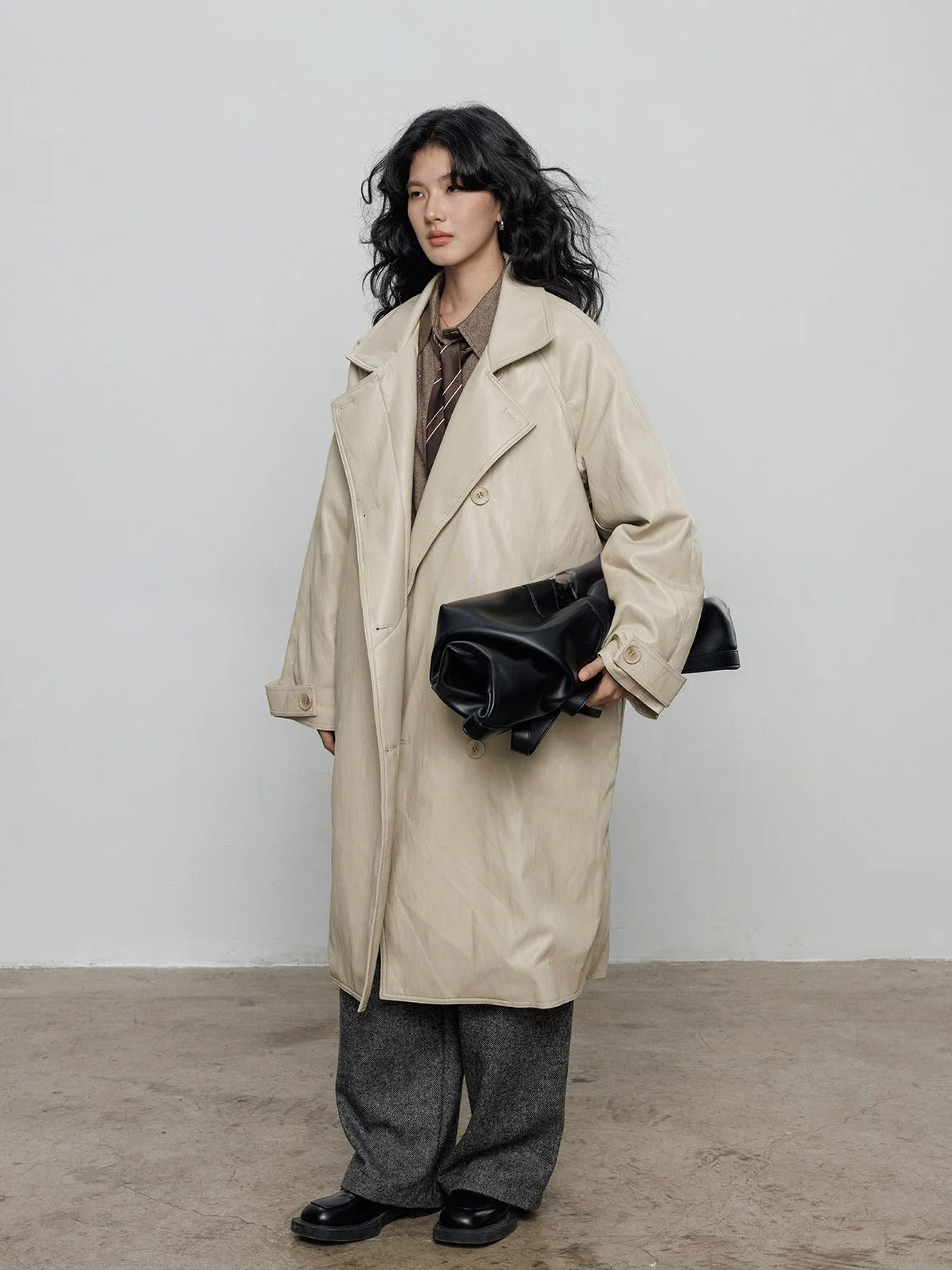 長翻領羽絨外套_BDHL8089