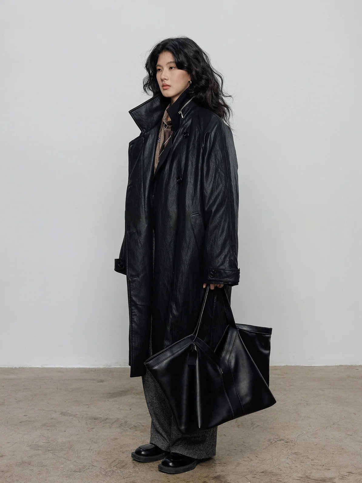 長翻領羽絨外套_BDHL8089