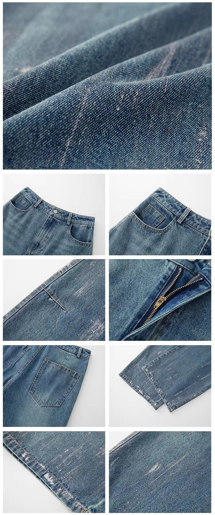 Vintage Hand-Brushed Wide-Leg Jeans_BDHL8241