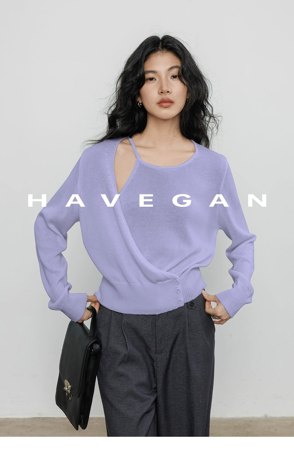 One-Sided Halter Cachet Tops_BDHL7053