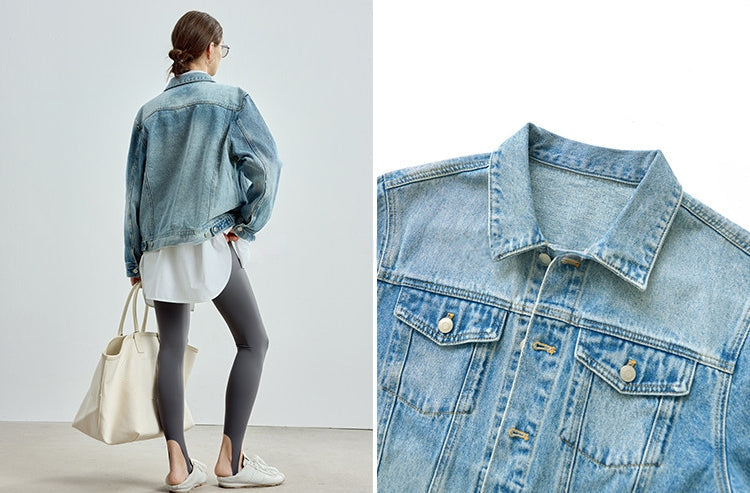 Retro Denim Short Jacket_BDHL8141