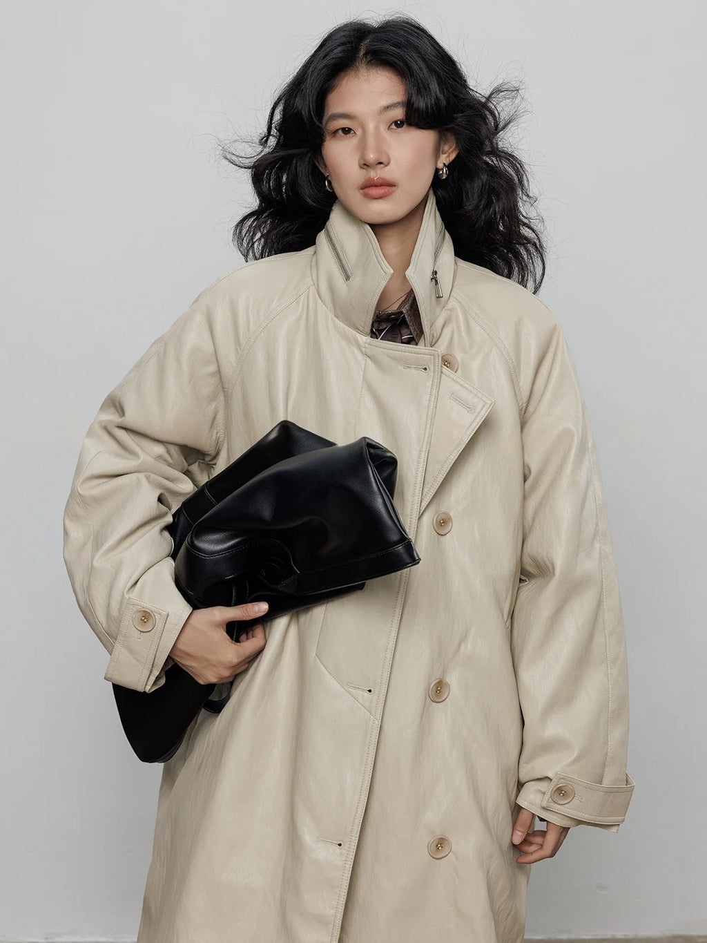 長翻領羽絨外套_BDHL8089