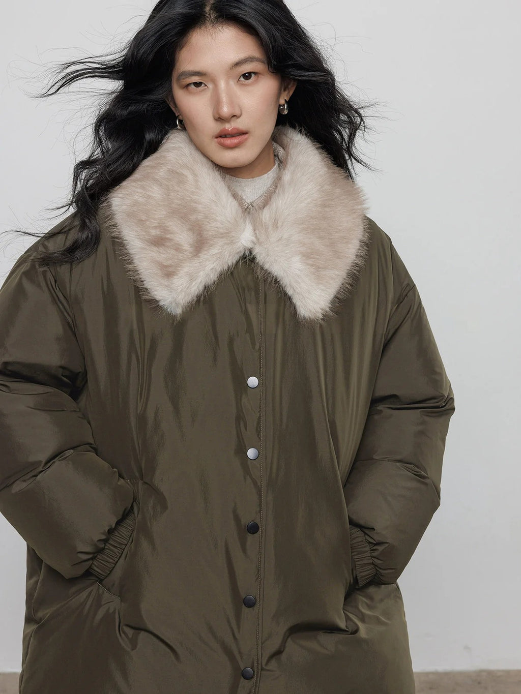 毛領羽絨外套_BDHL8083