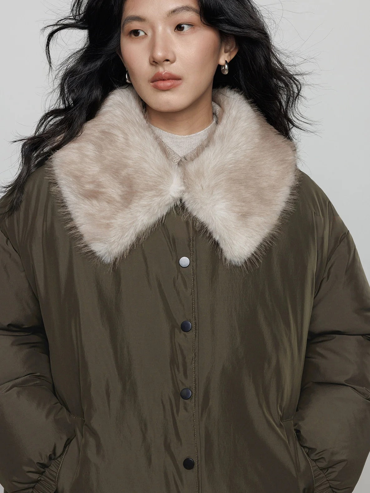 毛領羽絨外套_BDHL8083