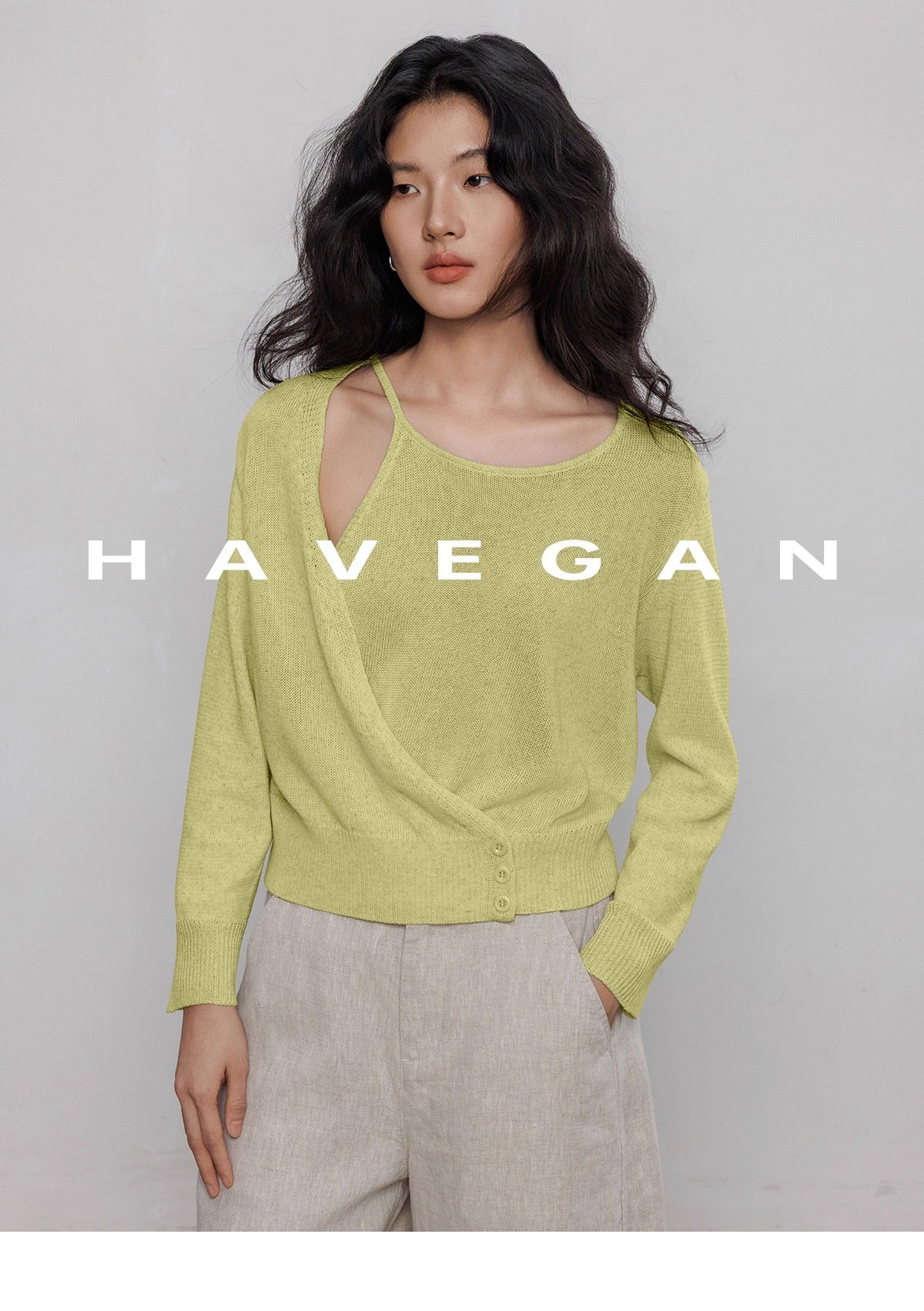 One-Sided Halter Cachet Tops_BDHL7053