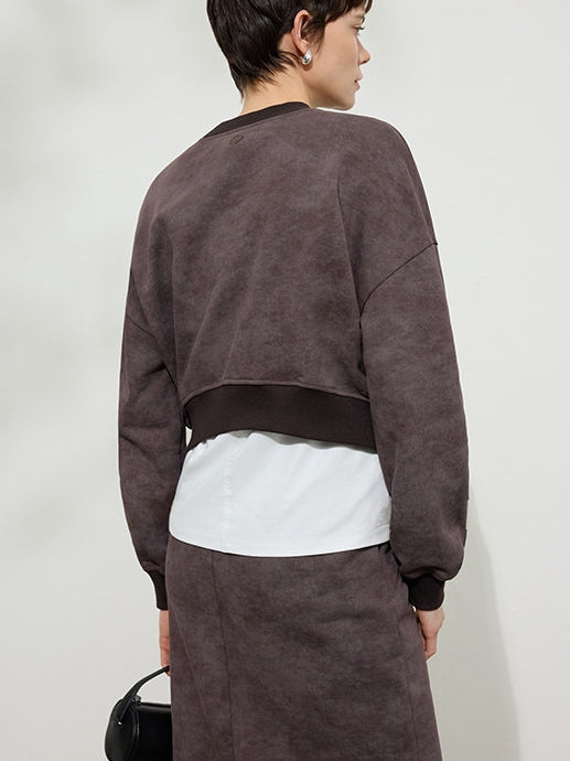 撞色衛衣上衣或半身裙_BDHL8144