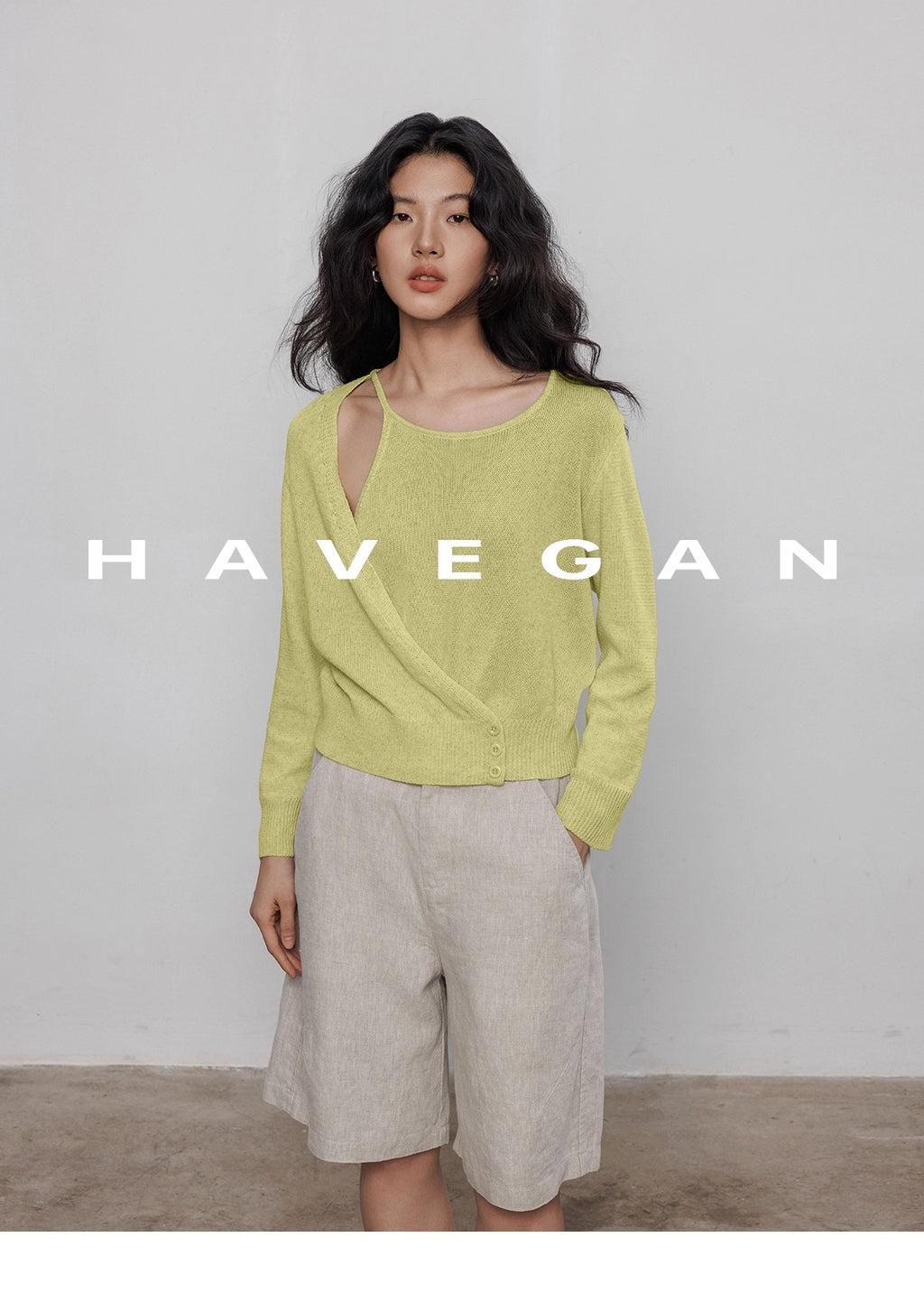 One-Sided Halter Cachet Tops_BDHL7053