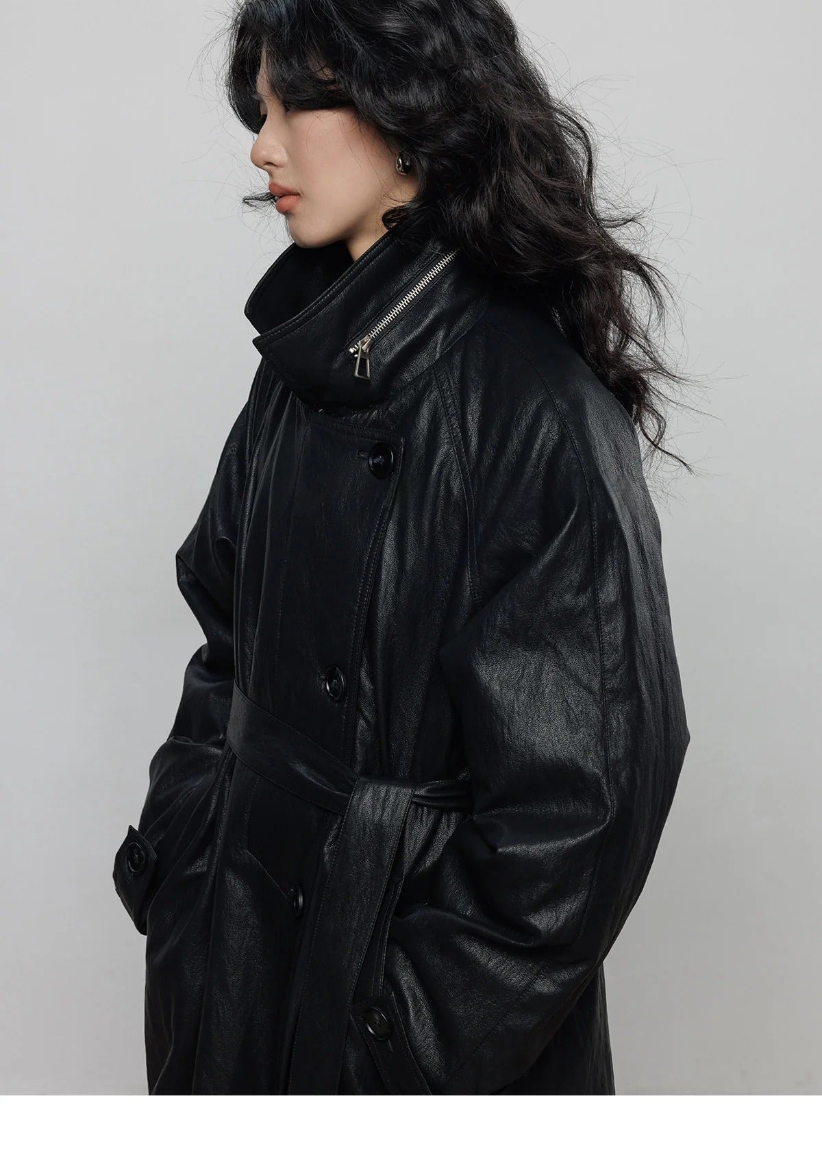 長翻領羽絨外套_BDHL8089