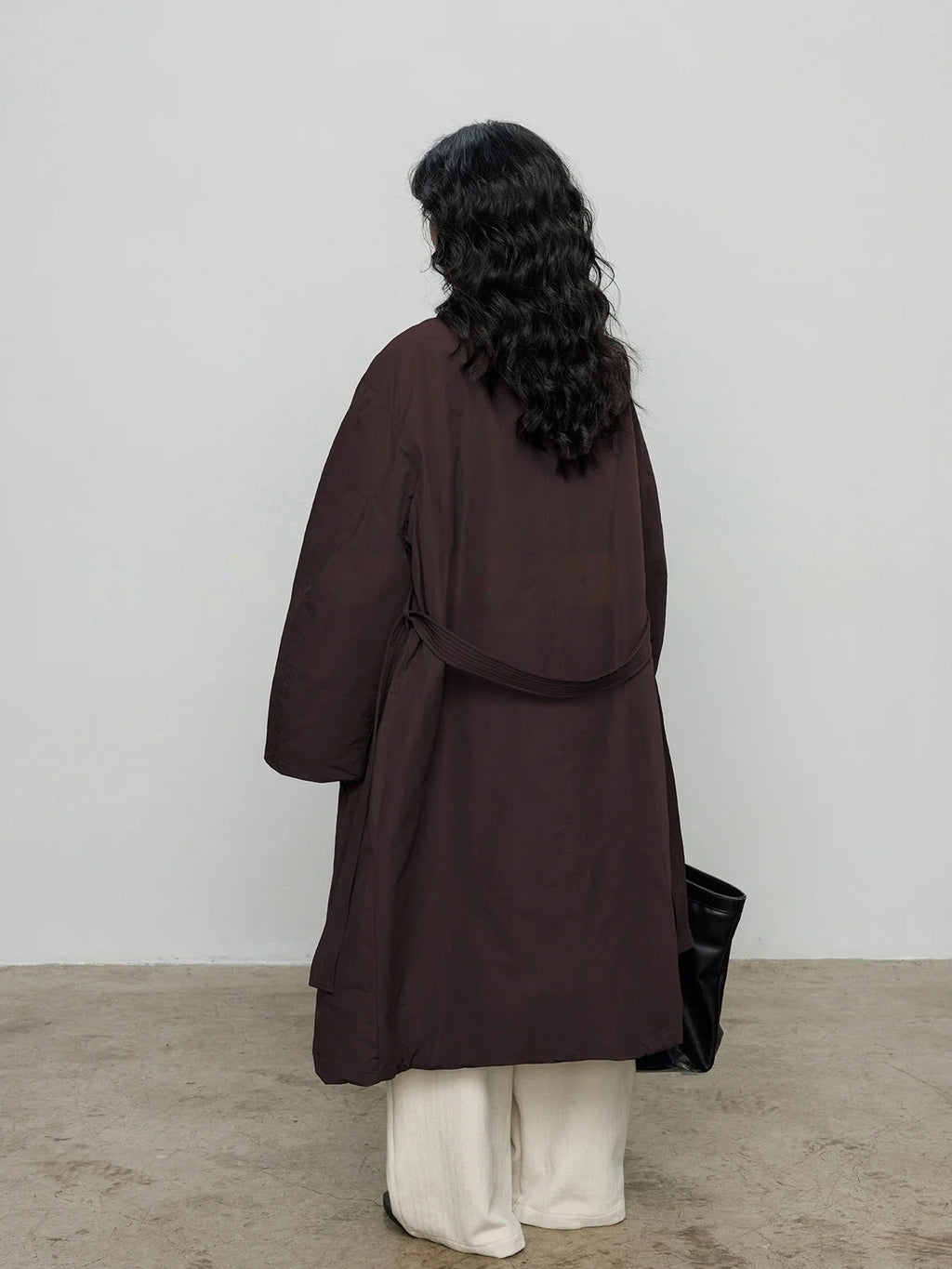 圍巾領羽絨外套_BDHL8085