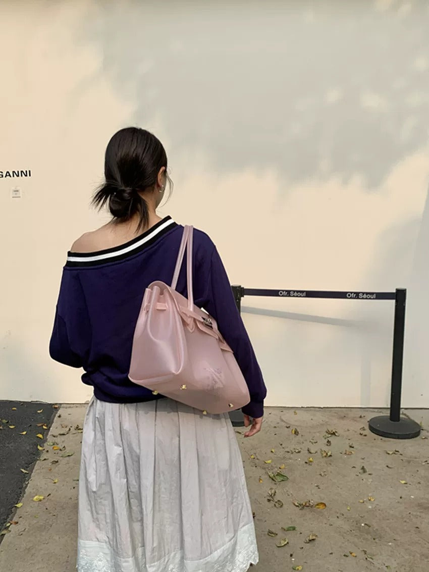 Jelly Turn-Lock Tote Bag_BDHL8250
