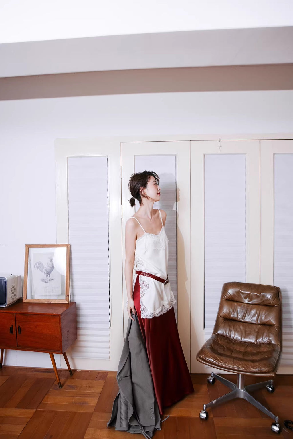 Bias-Cut Satin Midi Skirt_BDHL8238