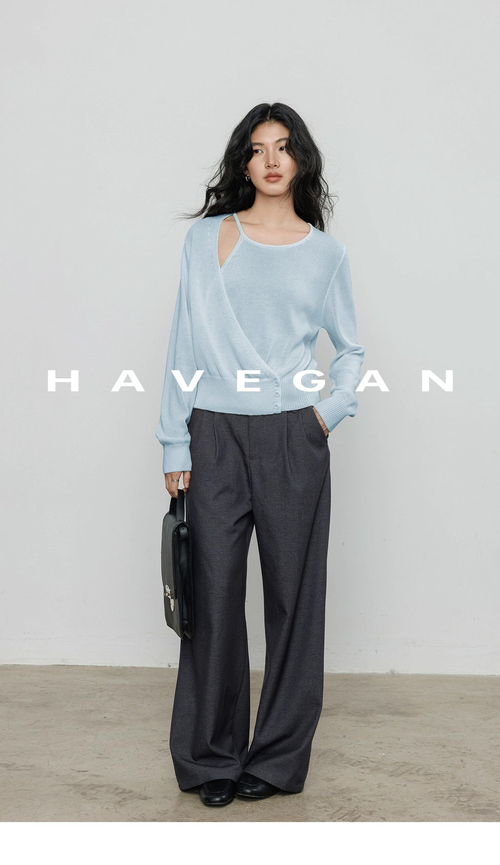 One-Sided Halter Cachet Tops_BDHL7053