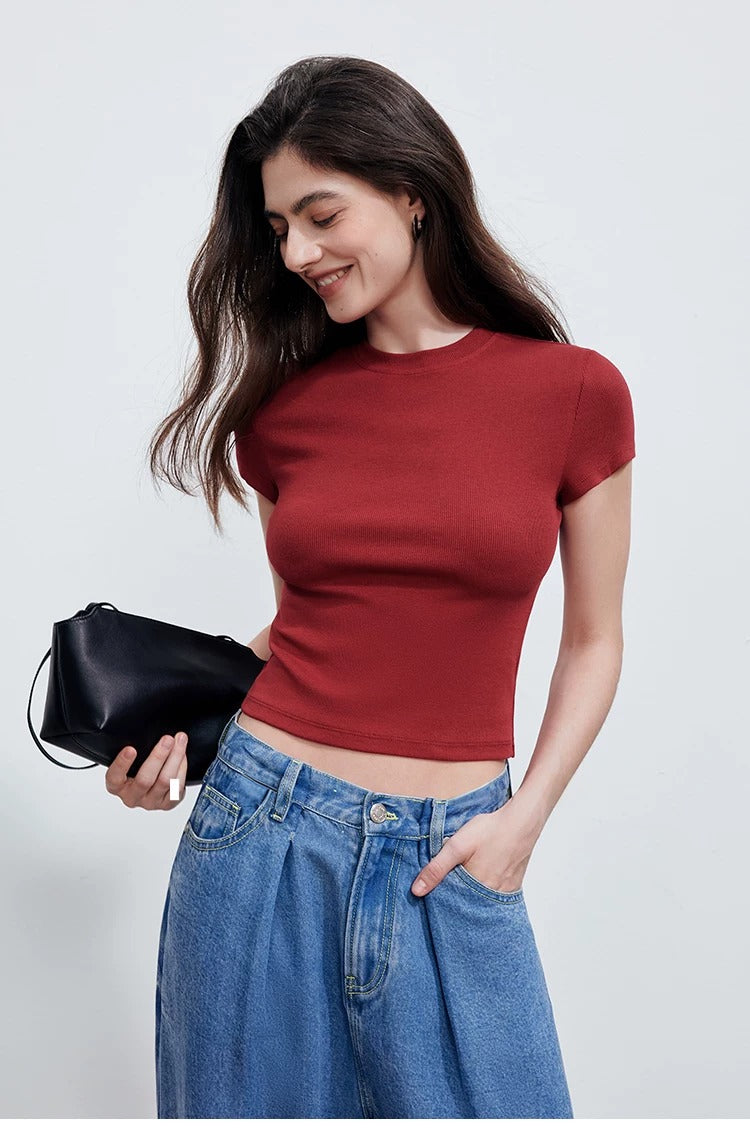 Cooling Slim-Fit Sports Tee_BDHL8327