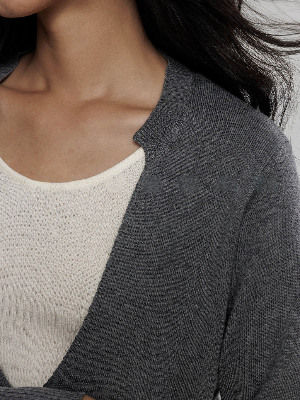 V-Neck Two-Piece Style Tops_BDHL7700