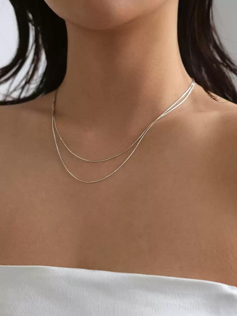 在庫限り早い者勝ち【即納】Nudie Snake Chain Necklace LCHK/N0004