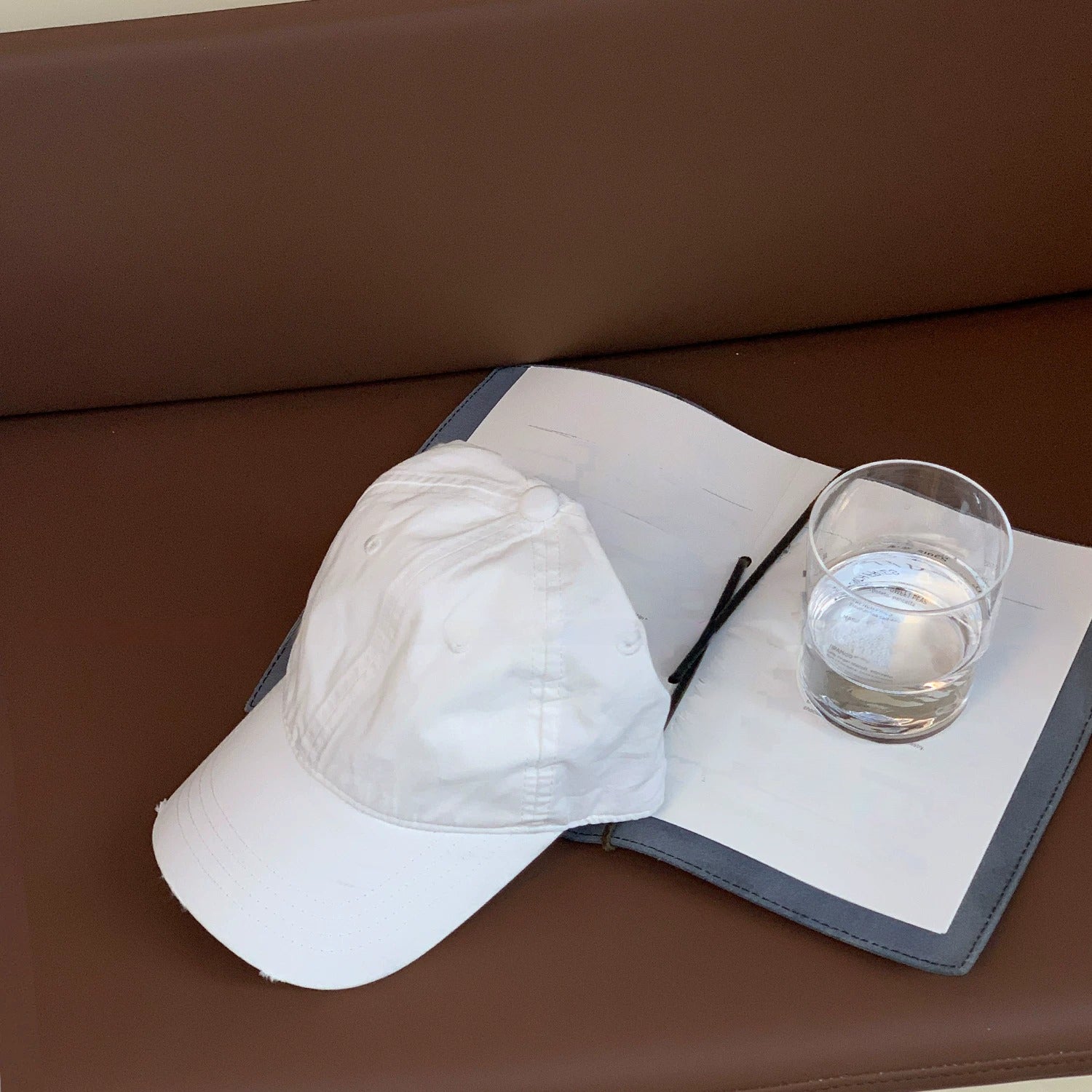 Vintage Washed Soft-Top Baseball Cap_BDHL8331