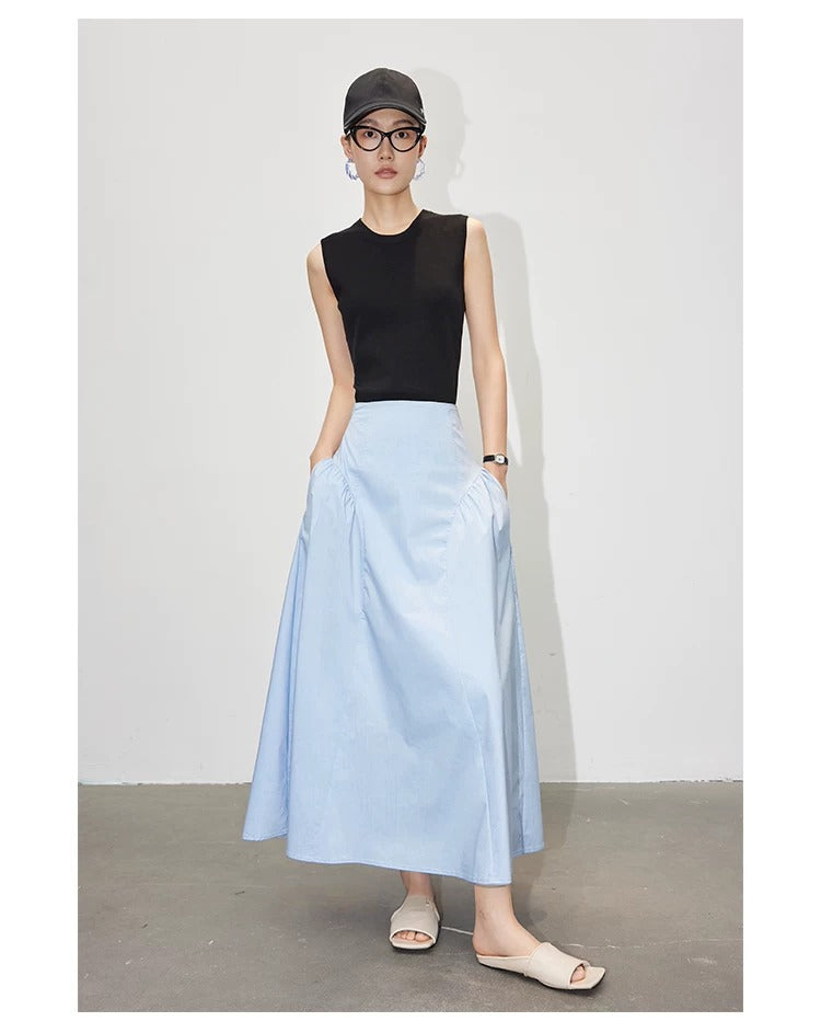 在庫限り早い者勝ち【即納】Essential Ribbed Sleeveless Knit_LCHK349