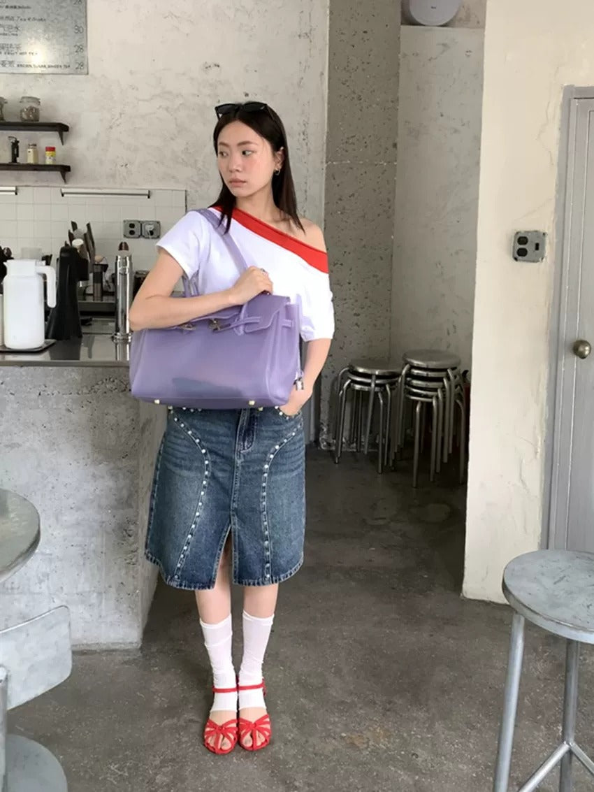 Jelly Turn-Lock Tote Bag_BDHL8250