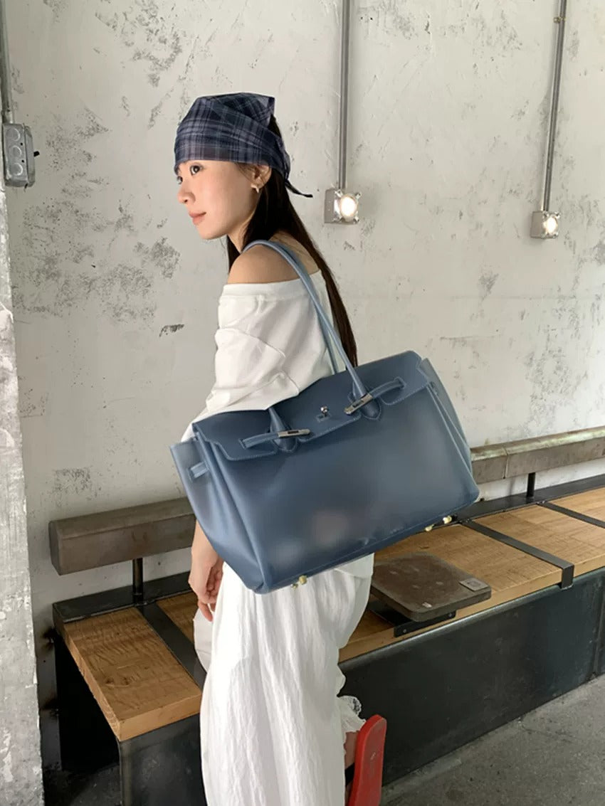 Jelly Turn-Lock Tote Bag_BDHL8250
