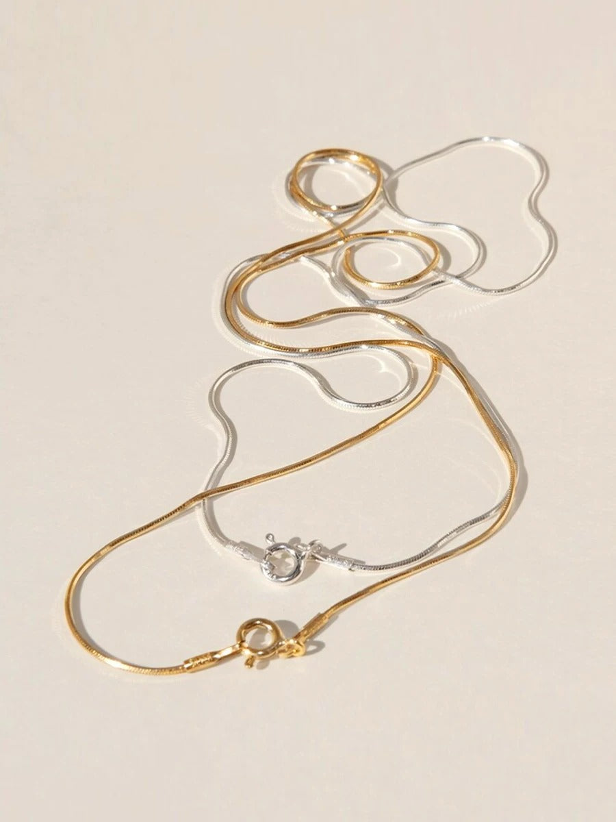 在庫限り早い者勝ち【即納】Nudie Snake Chain Necklace LCHK/N0004