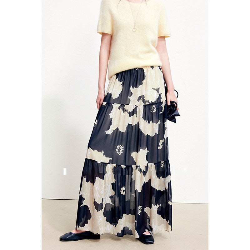 Floral Maxi Skirt_BDHL8391