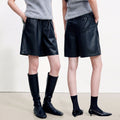 Faux Leather Shorts_BDHL8393