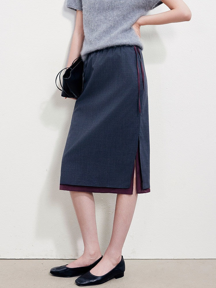 Wool-Blend Midi Skirt_BDHL8397