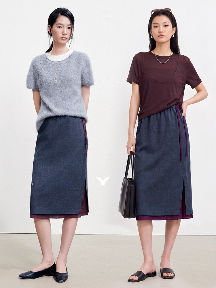 Wool-Blend Midi Skirt_BDHL8397