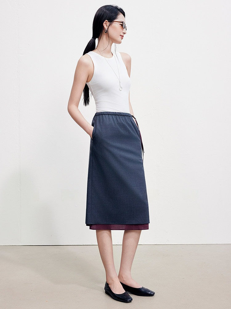 Wool-Blend Midi Skirt_BDHL8397