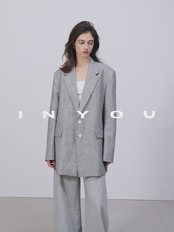 Staggered Lattice Suit Jacket_BDHL7173