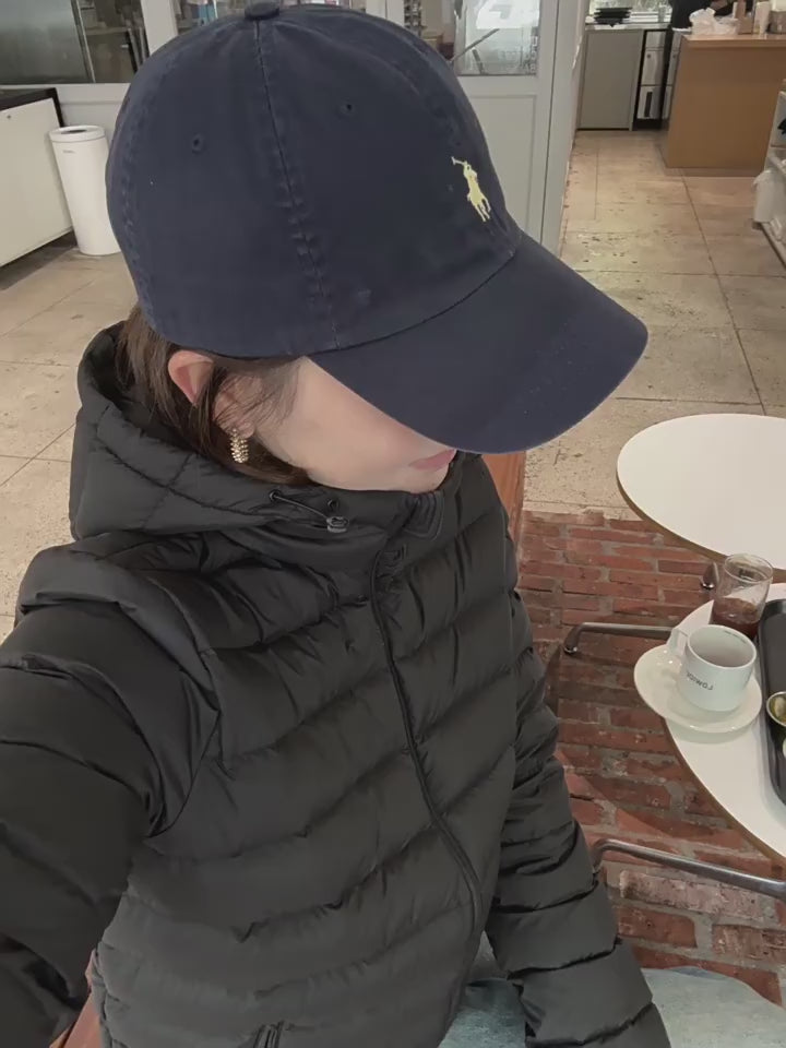 Light Slim Hooded Short Down Jacket_BDHL8028