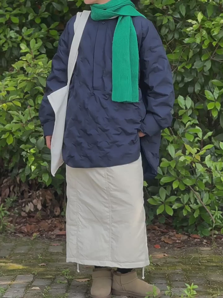 圓領套頭羽絨外套_BDHL8134