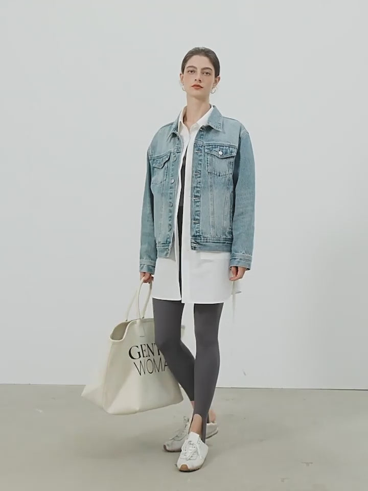 Retro Denim Short Jacket_BDHL8141