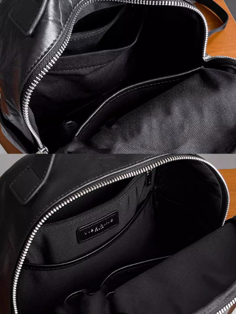 Lightweight Compact Leather Backpack_BDHL8094