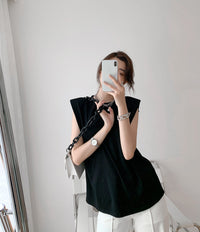 Shoulder pad T shirt_5711