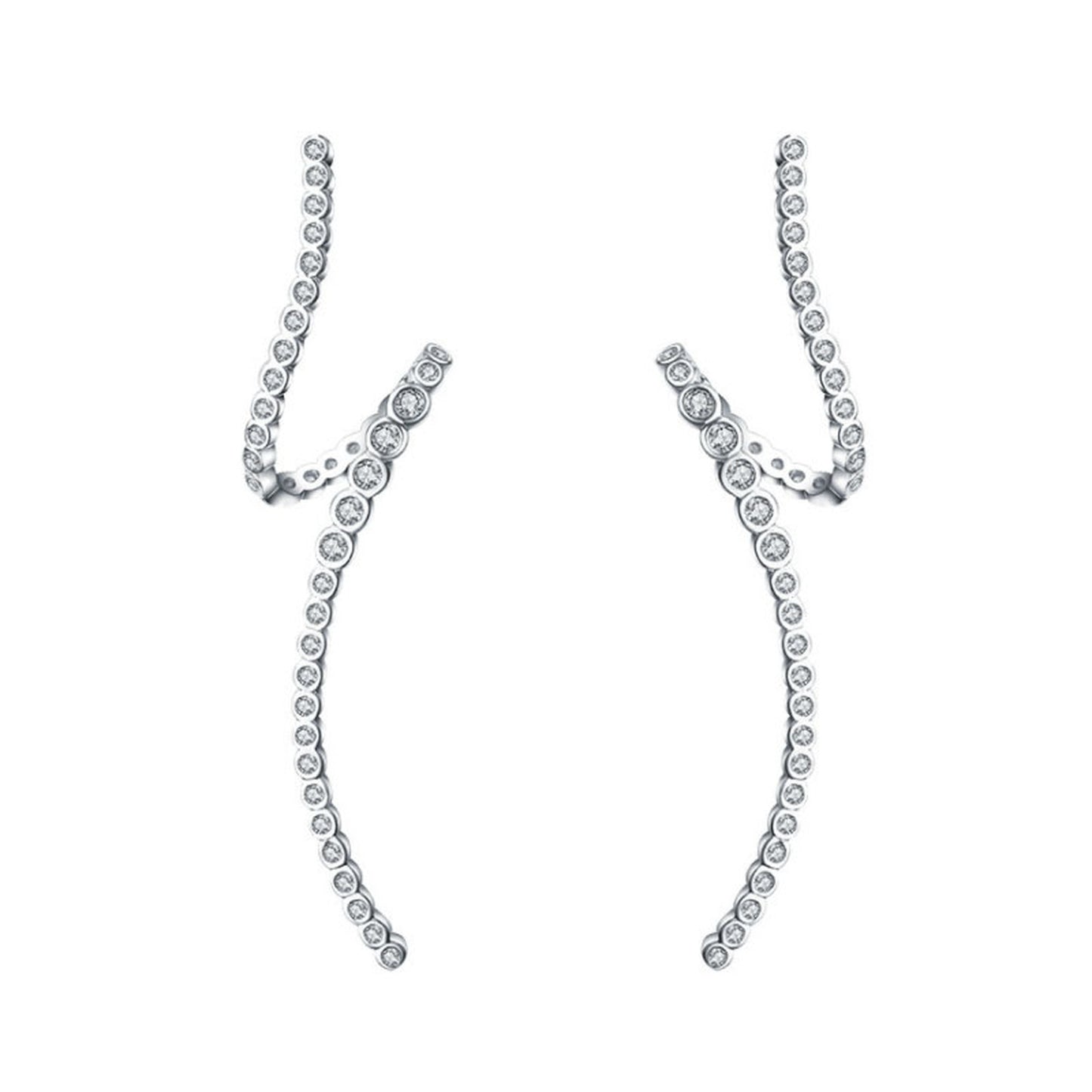Spiral Ribbon Earrings 5516