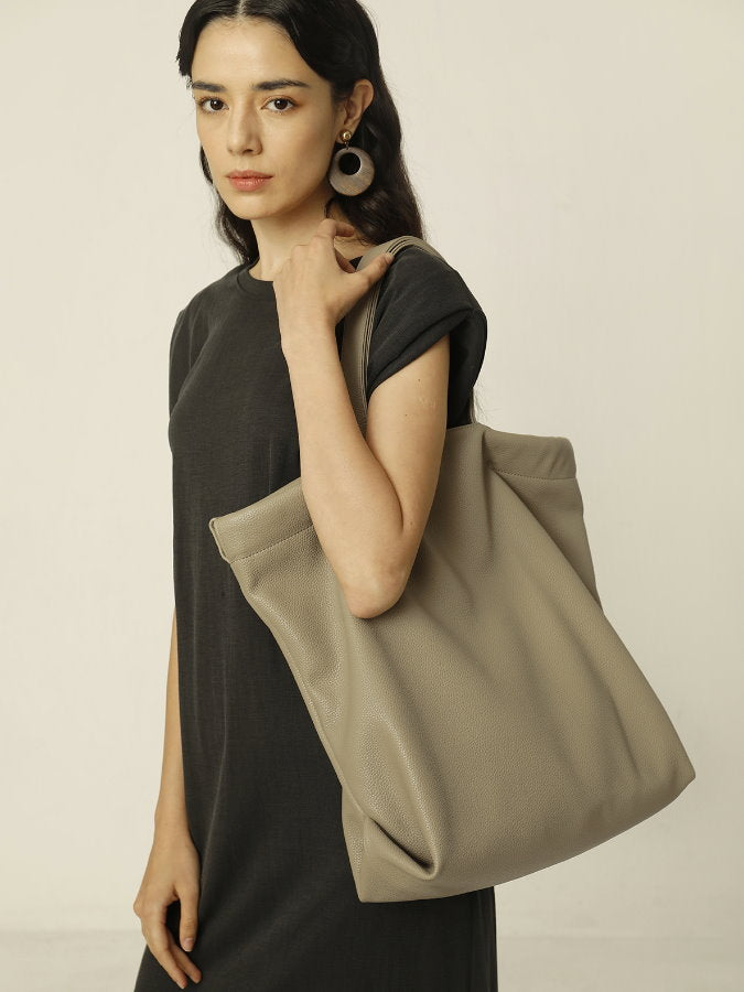 Eco-Leather Big Tote Bag HL4276