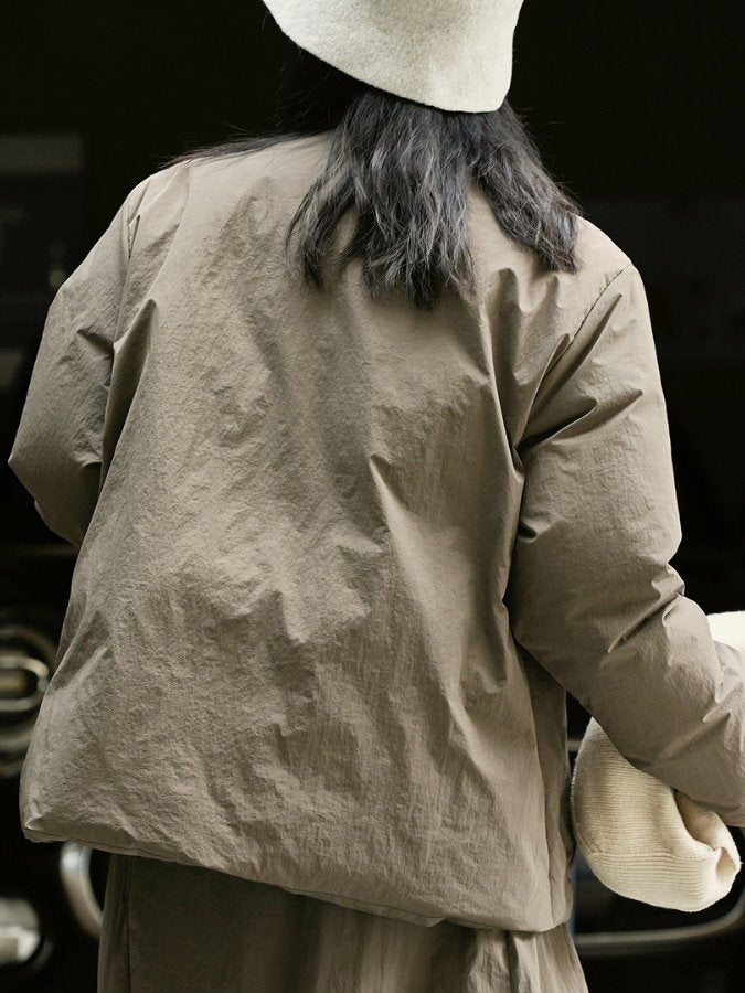 Flap Pocket Down Jacket HL4222